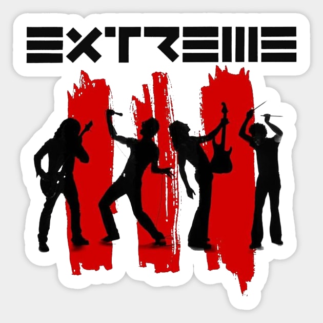 Extreme - III Sticker by TojFun